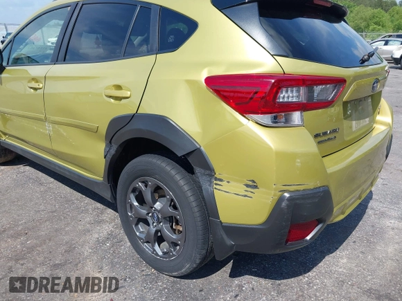 2021 Subaru Crosstrek Special Sports with VIN JF2GTHRC9MH658829, listed as a IAAI auction lot 42141564 with 39,201 mi miles and . Bid and sale history available at DreamBid. Image 18.