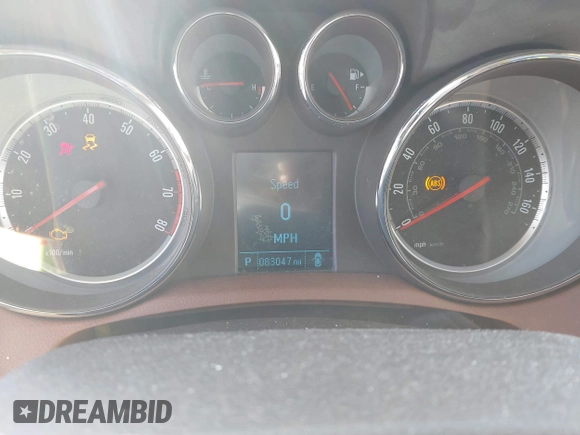 2016 Buick Encore Leather with VIN KL4CJGSBXGB616816, listed as a IAAI auction lot 41048018 with 83,047 mi miles. Bid and sale history available at carsss.com. Image 7.