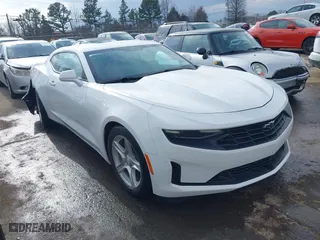 2021 Chevrolet Camaro 1LS with VIN 1G1FA1RXXM0131688, listed as a IAAI auction lot 41394288 with 56,346 mi miles. Bid and sale history available at carsss.com. Image 1.