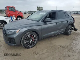 2022 Audi SQ5 Premium Plus with VIN WA1B4AFY1N2026919, listed as a Copart auction lot 73331814 with 37,014 mi miles and Non Repairable. Bid and sale history available at carsss.com. Image 1.