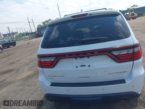 2014 Dodge Durango Citadel z VIN 1C4RDJEG9EC455930, wystawiony jako IAAI lot #42423167 z przebiegiem Nie podano mil oraz . Historia ofert i sprzedaży dostępna na DreamBid. Obrazek 15.