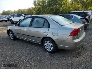 2003 Honda Civic DX with VIN 2HGES16493H930822, listed as a Copart auction lot 68539654 with 203,764 mi miles and Clean Title. Bid and sale history available at carsss.com. Image 2.