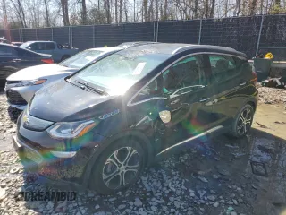 2019 Chevrolet Bolt EV Premier z VIN 1G1FZ6S09K4120772, wystawiony jako Copart lot #49359235 z przebiegiem 46 196 mil mil oraz Szkoda całkowita • Salvage title. Historia ofert i sprzedaży dostępna na DreamBid. Obrazek 1.