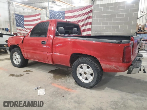 2003 Chevrolet Silverado 1500 LS with VIN 1GCEK14V03Z145082, listed as a Copart auction lot 41740875 with 190,316 mi miles and Salvage Title. Bid and sale history available at DreamBid. Image 2.