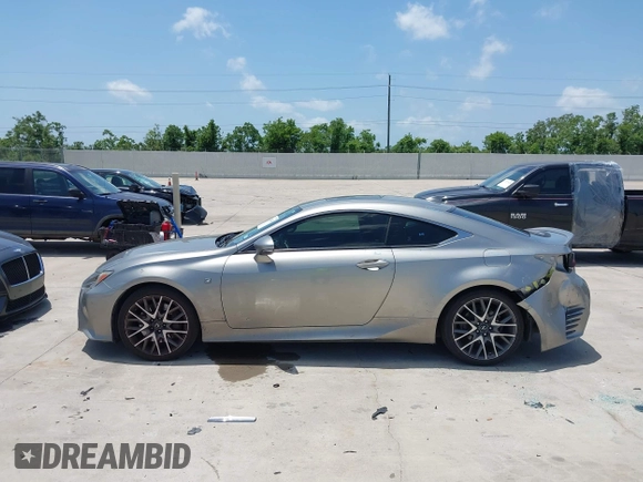 2016 Lexus RC 200t F Sport with VIN JTHHA5BC6G5003632, listed as a IAAI auction lot 42280210 with 173,322 mi miles and . Bid and sale history available at DreamBid. Image 14.