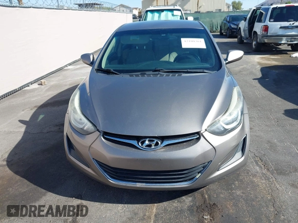2014 Hyundai Elantra SE with VIN 5NPDH4AE5EH515999, listed as a IAAI auction lot 42100361 with 177,802 mi miles and . Bid and sale history available at DreamBid. Image 6.