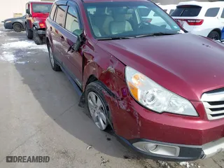 2011 Subaru Outback 3.6R Limited Pwr Moon with VIN 4S4BRDKC2B2401324, listed as a IAAI auction lot 41544190 with 122,015 mi miles. Bid and sale history available at carsss.com. Image 6.