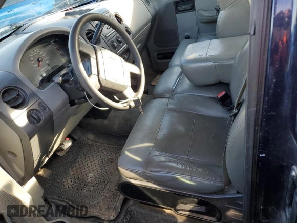 2005 Ford F-150 XL with VIN 1FTRF12W15NA34990, listed as a Copart auction lot 48119125 with 0 mi miles and Clean Title. Bid and sale history available at carsss.com. Image 7.