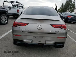 2020 Mercedes-Benz CLA with VIN W1K5J5BB0LN086678, listed as a Copart auction lot 89312035 with 96,585 mi miles and Salvage Title. Bid and sale history available at carsss.com. Image 6.