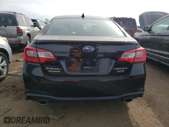 2018 Subaru Legacy Limited with VIN 4S3BNEN62J3038964, listed as a Copart auction lot 43993654 with 33,485 mi miles. Bid and sale history available at carsss.com. Image 6.