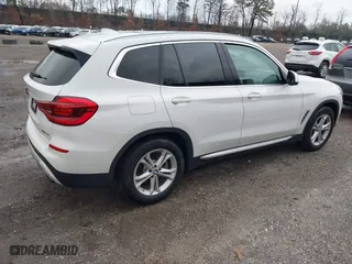2020 BMW X3 xDrive30i with VIN 5UXTY5C02LLT32649, listed as a IAAI auction lot 41812713 with 50,010 mi miles. Bid and sale history available at carsss.com. Image 4.