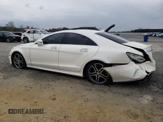 2015 Mercedes-Benz CLS-Class CLS 400 with VIN WDDLJ6FB3FA155009, listed as a Copart auction lot 36436743 with 75,723 mi miles. Bid and sale history available at carsss.com. Image 2.
