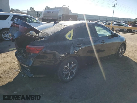 2019 Kia Forte LXS with VIN 3KPF24AD0KE073005, listed as a Copart auction lot 88747925 with 81,487 mi miles and Salvage title. Bid and sale history available at DreamBid. Image 3.