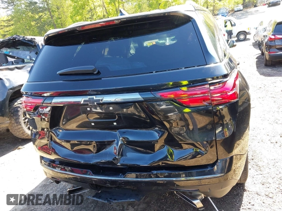 2023 Chevrolet Traverse Premier with VIN 1GNERKKW5PJ128805, listed as a IAAI auction lot 42032622 with 36,463 mi miles and . Bid and sale history available at DreamBid. Image 16.