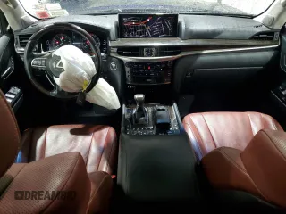 2019 Lexus LX with VIN JTJHY7AX2K4287317, listed as a Copart auction lot 75599273 with 72,681 mi miles. Bid and sale history available at carsss.com. Image 8.