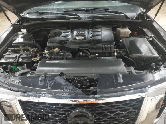 2017 Nissan Armada SV with VIN JN8AY2NC0H9503700, listed as a Copart auction lot 50528635 with 89,518 mi miles and Clean Title. Bid and sale history available at carsss.com. Image 12.