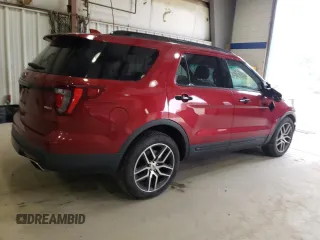 2017 Ford Explorer Sport with VIN 1FM5K8GTXHGB49173, listed as a Copart auction lot 49071435 with 95,966 mi miles and Salvage Title. Bid and sale history available at DreamBid. Image 3.