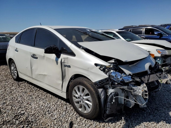 2012 Toyota Prius Plug-In with VIN JTDKN3DP9C3019460, listed as a Copart auction lot 71377474 with 100,689 mi miles and Salvage Title. Bid and sale history available at carsss.com. Image 4.