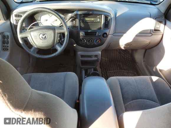 2001 Mazda Tribute LX with VIN 4F2CU08171KM43038, listed as a Copart auction lot 43267435 with 109,668 mi miles and Salvage Title. Bid and sale history available at carsss.com. Image 8.