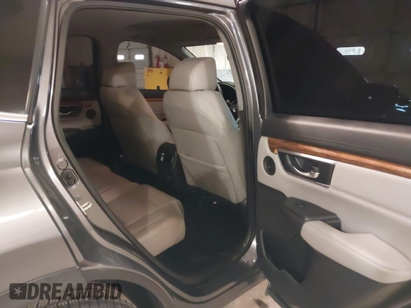 2017 Honda CR-V EX-L with VIN 2HKRW1H87HH511466, listed as a IAAI auction lot 41100246 with 99,684 mi miles. Bid and sale history available at carsss.com. Image 8.
