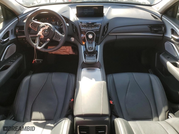 2023 Acura RDX w/Technology Package with VIN 5J8TC1H59PL004665, listed as a Copart auction lot 50383935 with 14,242 mi miles and Salvage Title. Bid and sale history available at carsss.com. Image 8.