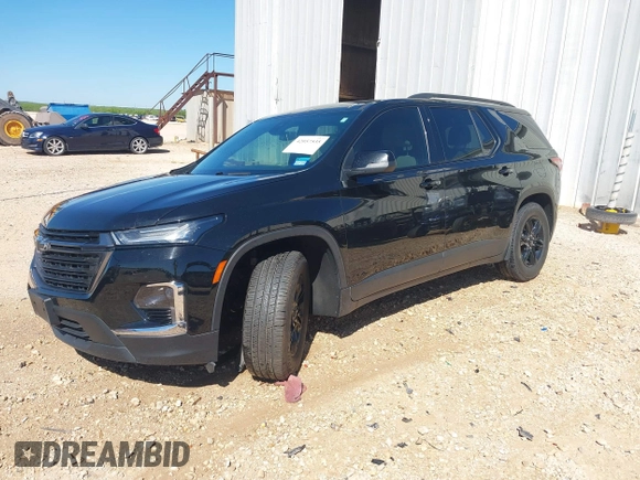 2023 Chevrolet Traverse LS with VIN 1GNERFKW2PJ238587, listed as a IAAI auction lot 42057535 with 43,736 mi miles and . Bid and sale history available at DreamBid. Image 18.