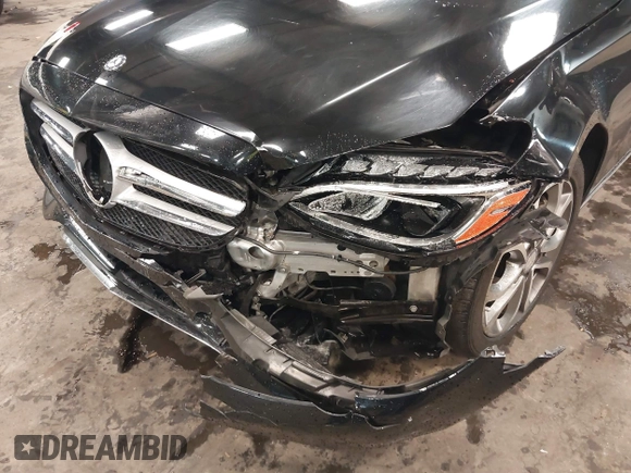 2017 Mercedes-Benz C 300 with VIN 55SWF4KBXHU179660, listed as a IAAI auction lot 41054039 with 78,032 mi miles and . Bid and sale history available at carsss.com. Image 6.