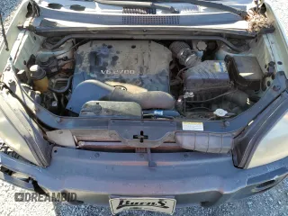 2007 Hyundai Tucson SE with VIN KM8JN12D17U665998, listed as a Copart auction lot 41870815 with 165,467 mi miles and Salvage Title. Bid and sale history available at carsss.com. Image 12.