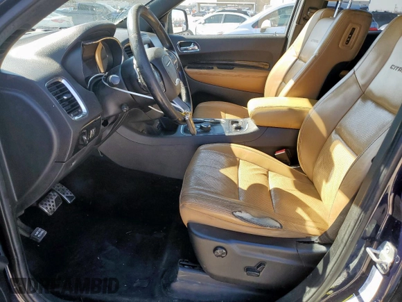 2014 Dodge Durango Citadel with VIN 1C4SDJET5EC281515, listed as a Copart auction lot 45674365 with 179,183 mi miles and Clean Title. Bid and sale history available at DreamBid. Image 7.