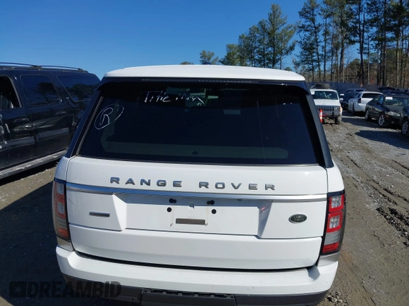 2015 Land Rover Range Rover Supercharged with VIN SALGS2TF8FA243250, listed as a IAAI auction lot 41767364 with 222,283 mi miles and . Bid and sale history available at DreamBid. Image 16.