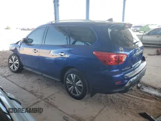 2020 Nissan Pathfinder S z VIN 5N1DR2AN1LC640584, wystawiony jako Copart lot #52399575 z przebiegiem 63 876 mil mil oraz Szkoda całkowita • Salvage title. Historia ofert i sprzedaży dostępna na DreamBid. Obrazek 2.