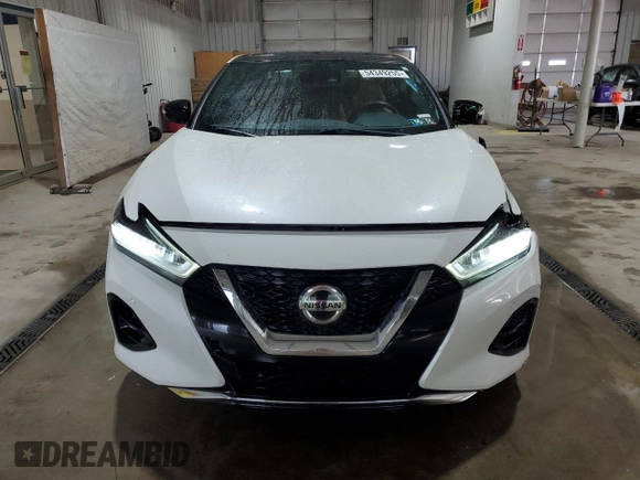 2020 Nissan Maxima Platinum with VIN 1N4AA6FV3LC362999, listed as a Copart auction lot 54349255 with 63,992 mi miles and Salvage Title. Bid and sale history available at DreamBid. Image 5.