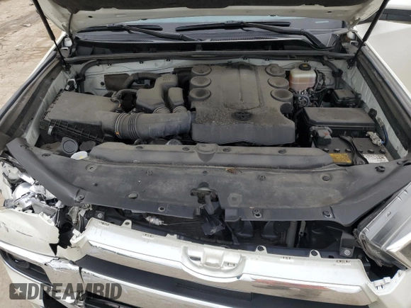 2020 Toyota 4Runner SR5 with VIN JTEBU5JR1L5802227, listed as a Copart auction lot 58962915 with 72,553 mi miles and Salvage title. Bid and sale history available at DreamBid. Image 12.