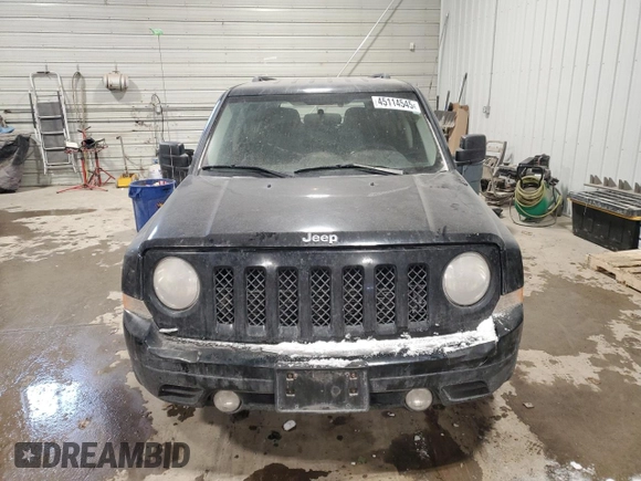 2013 Jeep Patriot Latitude with VIN 1C4NJPFB4DD255625, listed as a Copart auction lot 45114545 with 174,760 mi miles and Salvage Title. Bid and sale history available at carsss.com. Image 5.