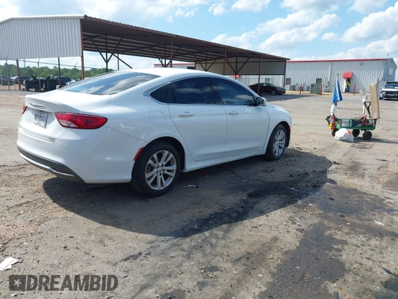 2016 Chrysler 200 Limited with VIN 1C3CCCAB2GN145709, listed as a IAAI auction lot 42215282 with 146,533 mi miles and . Bid and sale history available at DreamBid. Image 4.