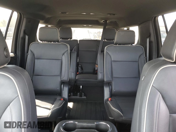 2023 Chevrolet Suburban Premier with VIN 1GNSCFKD3PR476310, listed as a Copart auction lot 53097665 with 38,392 mi miles and Salvage title. Bid and sale history available at DreamBid. Image 10.