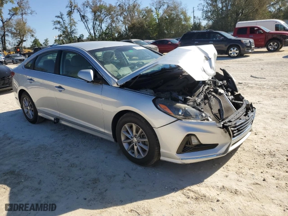 2018 Hyundai Sonata SE with VIN 5NPE24AF0JH707906, listed as a Copart auction lot 48616165 with 69,822 mi miles and Salvage Title. Bid and sale history available at carsss.com. Image 4.
