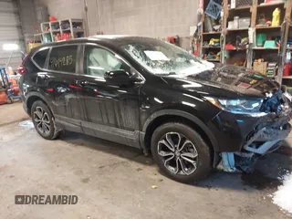 2021 Honda CR-V EX with VIN 7FARW2H50ME026840, listed as a IAAI auction lot 41614285 with 43,337 mi miles. Bid and sale history available at carsss.com. Image 1.
