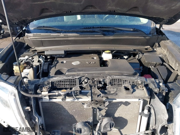 2014 Nissan Pathfinder S with VIN 5N1AR2MM9EC712348, listed as a IAAI auction lot 41481187 with 150,360 mi miles. Bid and sale history available at carsss.com. Image 10.