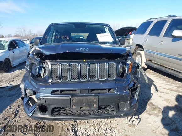 2020 Jeep Renegade Sport z VIN ZACNJBAB1LPL22947, wystawiony jako IAAI lot #41689643 z przebiegiem 80 397 mil mil oraz . Historia ofert i sprzedaży dostępna na DreamBid. Obrazek 12.