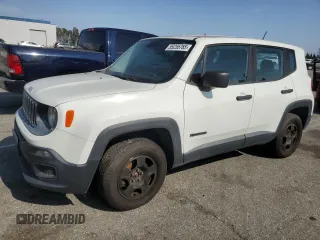 2017 Jeep Renegade Sport with VIN ZACCJBAB4HPE69958, listed as a Copart auction lot 55255765 with 176,239 mi miles and Clean Title. Bid and sale history available at carsss.com. Image 1.