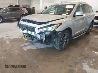 2017 Infiniti QX60 with VIN 5N1DL0MM3HC525307, listed as a IAAI auction lot 41578552 with 54,313 mi miles and . Bid and sale history available at DreamBid. Image 17.
