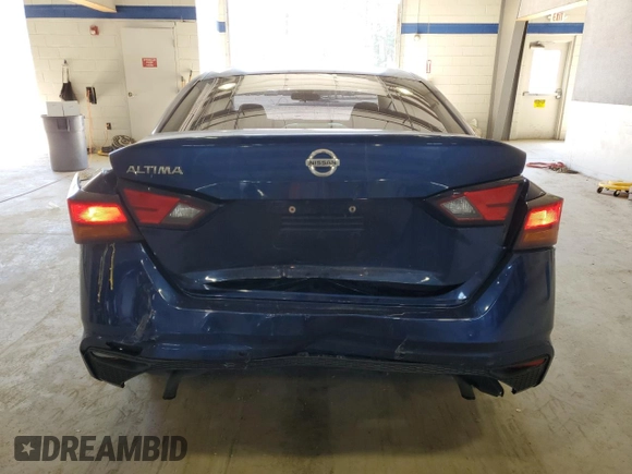 2021 Nissan Altima 2.5 S with VIN 1N4BL4BV4MN333204, listed as a Copart auction lot 48160505 with 132,818 mi miles and Salvage Title. Bid and sale history available at carsss.com. Image 6.