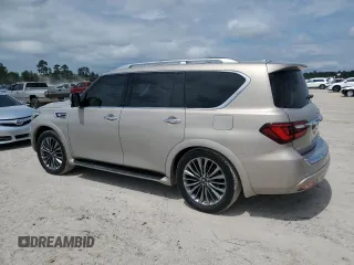 2019 Infiniti QX80 LUXE with VIN JN8AZ2NE2K9229566, listed as a Copart auction lot 71170974 with 58,629 mi miles and Salvage Title. Bid and sale history available at carsss.com. Image 2.