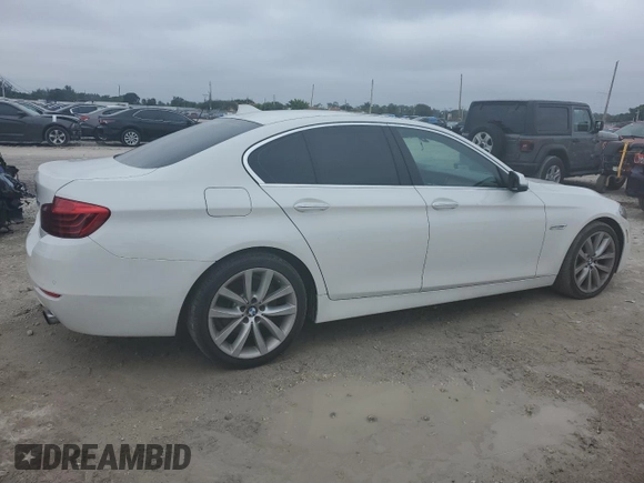 2015 BMW 5 Series 535i xDrive with VIN WBA5B3C54FD544122, listed as a Copart auction lot 86047894 with 125,520 mi miles and Clean Title. Bid and sale history available at carsss.com. Image 3.