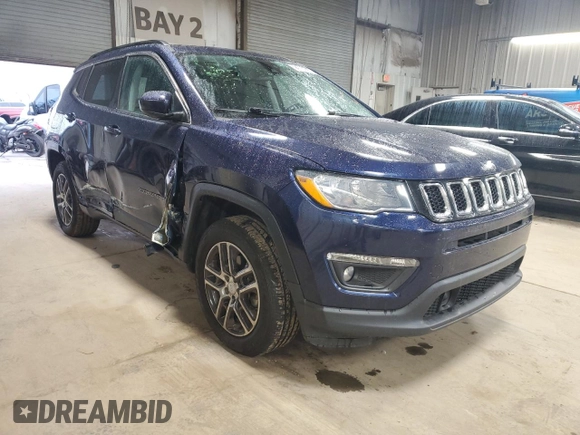 2020 Jeep Compass Latitude with VIN 3C4NJDBB2LT216688, listed as a Copart auction lot 72684474 with 99,763 mi miles and Salvage Title. Bid and sale history available at DreamBid. Image 4.