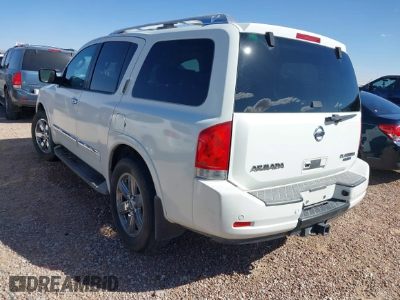 2011 Nissan Armada SV with VIN 5N1BA0ND8BN604883, listed as a IAAI auction lot 41765068 with 195,752 mi miles and . Bid and sale history available at DreamBid. Image 3.