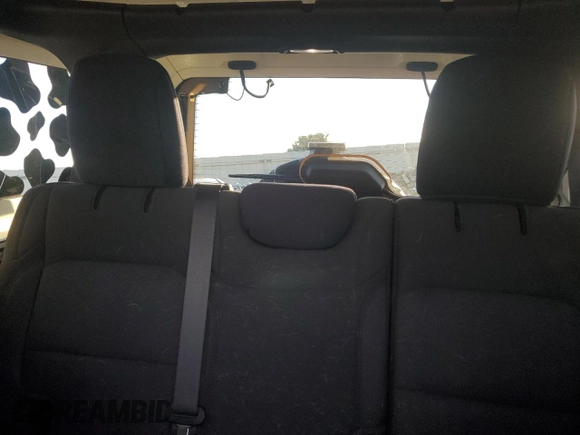 2022 Jeep Wrangler Unlimited Willys with VIN 1C4HJXDNXNW267388, listed as a Copart auction lot 72142634 with 23,631 mi miles and Salvage Title. Bid and sale history available at DreamBid. Image 10.