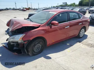 2014 Nissan Sentra SV z VIN 3N1AB7AP2EY253274, wystawiony jako Copart lot #56653515 z przebiegiem 49 872 mil mil oraz Szkoda całkowita • Salvage title. Historia ofert i sprzedaży dostępna na DreamBid. Obrazek 1.