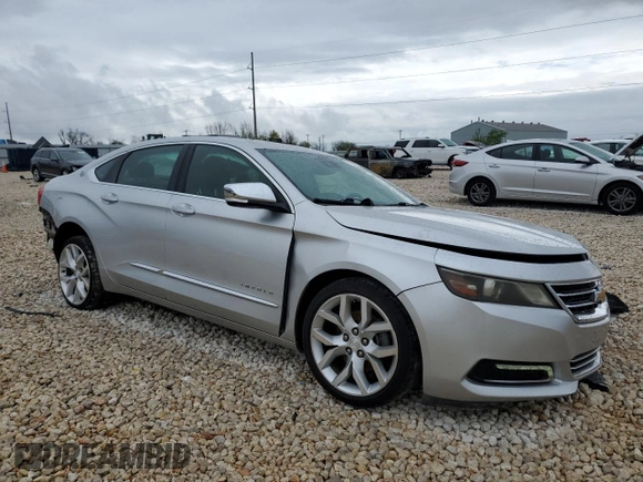 2014 Chevrolet Impala LTZ with VIN 2G1155S38E9108818, listed as a Copart auction lot 50337705 with 140,227 mi miles and Salvage Title. Bid and sale history available at DreamBid. Image 4.